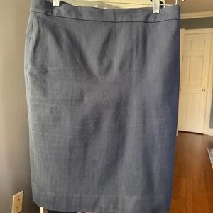 J Crew pencil skirt in Navy Blue